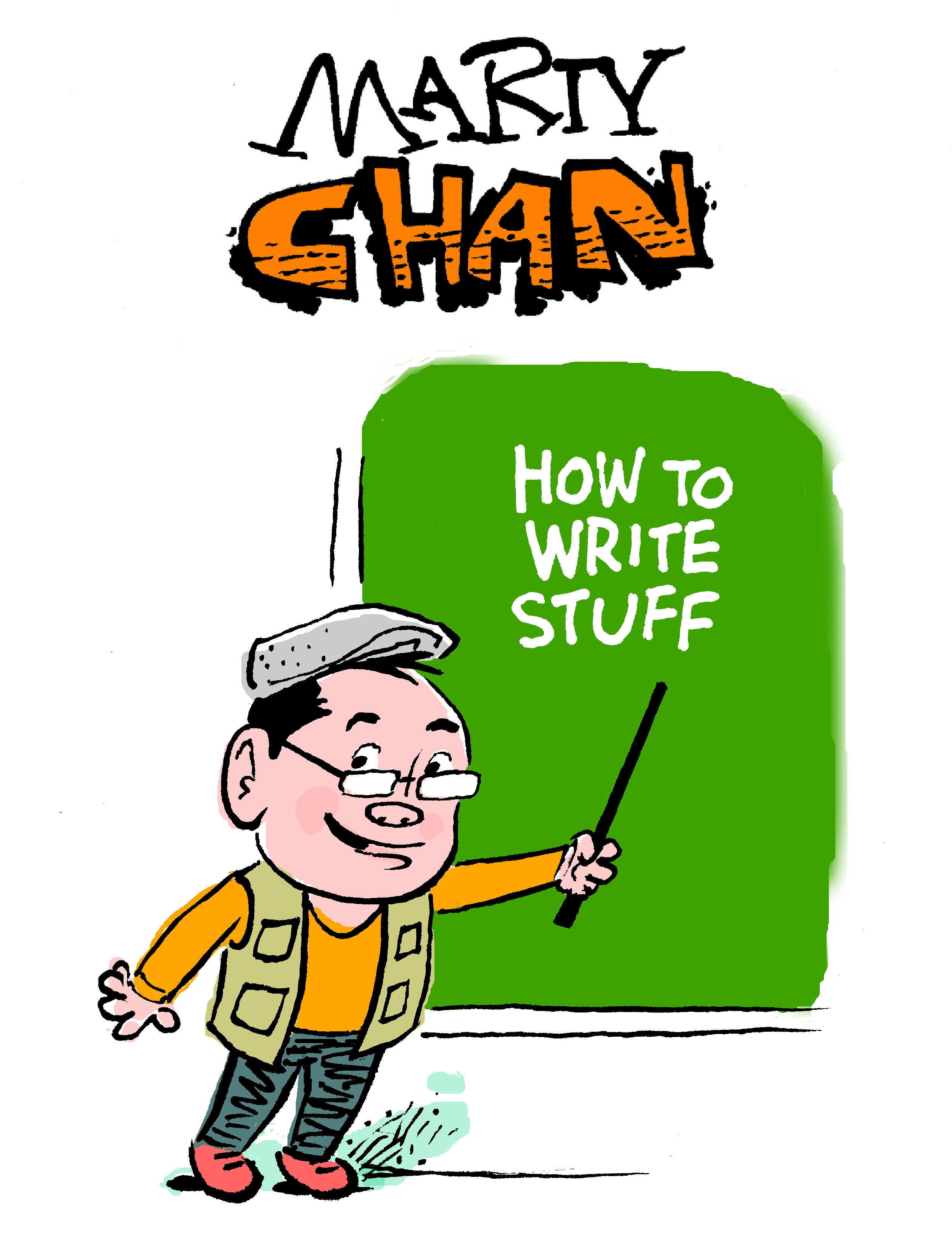 Author Marty Chan logo